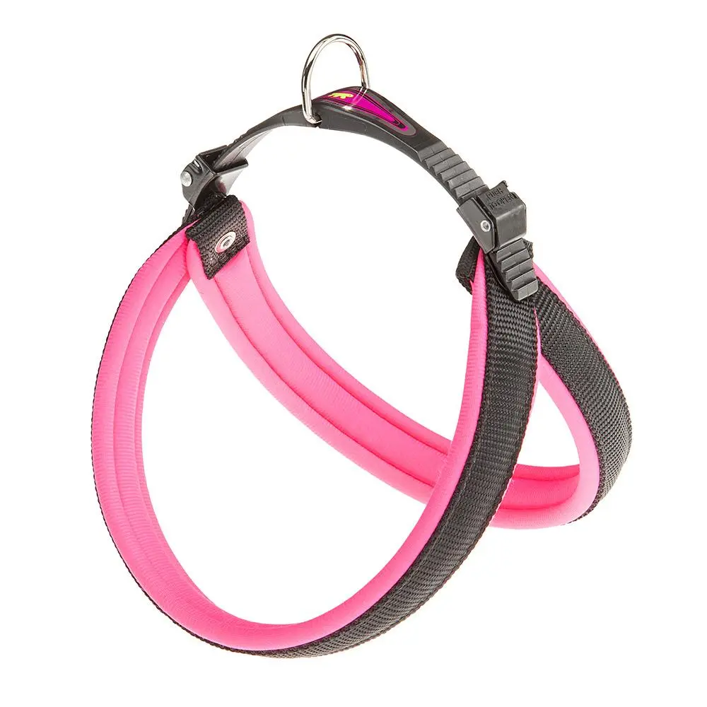 Arnés Rosa Fluo Agila 8 de Ferplast: Comodidad y Estilo para tu Mascota