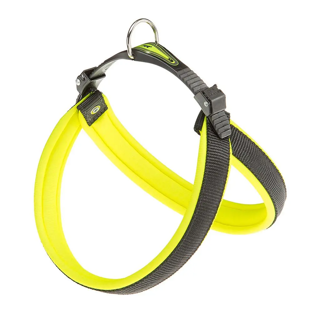 Arnés Ferplast Agila Fluo 3 Amarillo: Seguridad y Estilo para tu Mascota