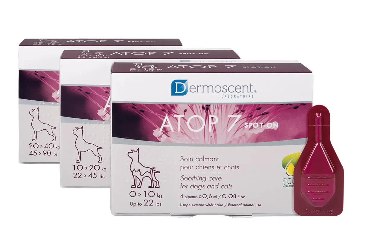 DERMOSCENT ATOP7 SPOT ON PERROS GATOS 10-20KG (NDR)
