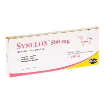SYNULOX 500 Comprimidos Apetitosos Antibacteriano en comprimido oral
