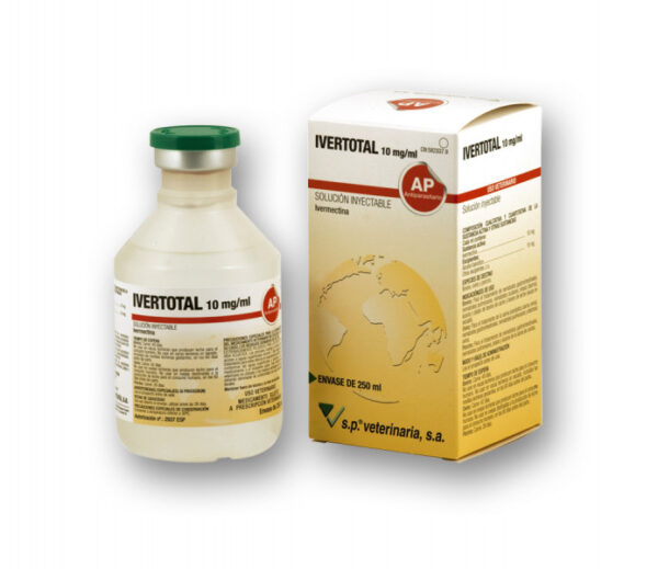 Ivertotal 10mg/ml solucion inyectable 500ml | bienestar y control parasitario | vetloom
