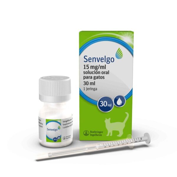 Senvelgo 15 mg/ml 30 ml | solución oral para gatos | control glucémico avanzado